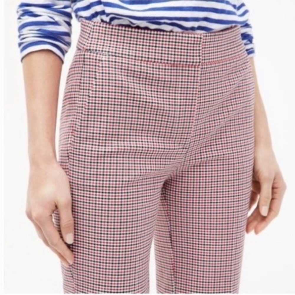 NWT J. Crew Hayden Kickout Crop Pant in Plaid 16 Preppy